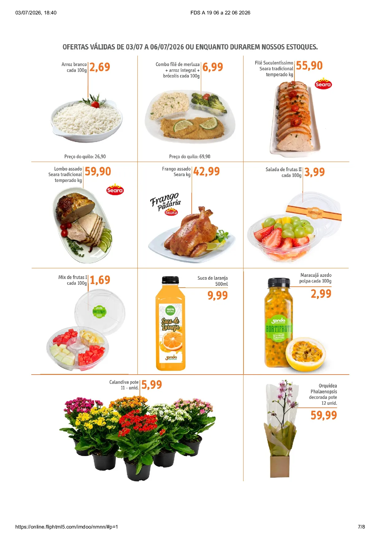 Ofertas do Sonda Supermercados